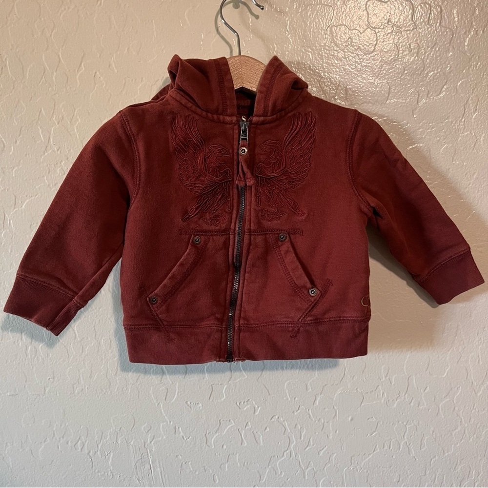 Y2K Baby Guess Full Zip Hoodie 18M